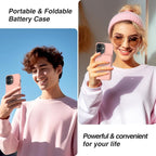 GIN FOXI Battery Case for iPhone 17, Charging Case Charger 8500mAh Ultra-Slim - Image 7