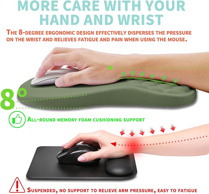 Ergonomic Mouse Pad Wrist Support - Image 4