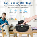 Nextron Portable CD Player Bluetooth Boombox - Image 4