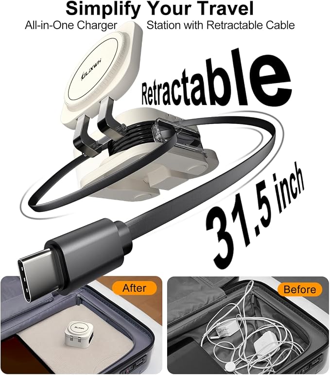2025 Retractable 3 in 1 Charging Station - Image 3