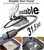 2025 Retractable 3 in 1 Charging Station - Image 3