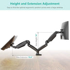 WALI Dual Monitor Mount, Monitor Arms - Image 5