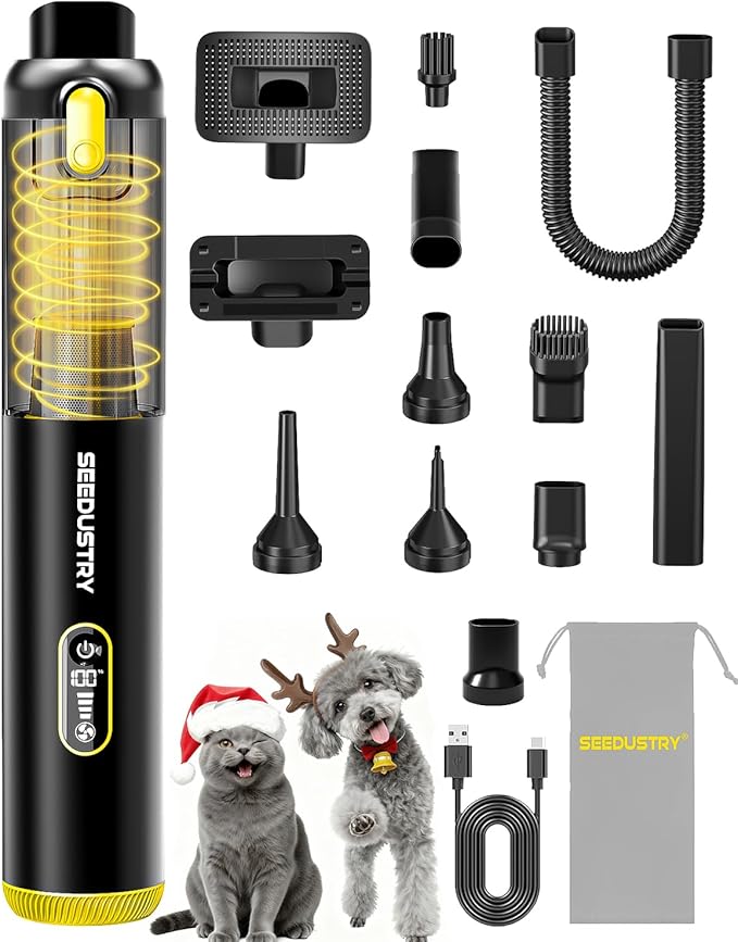 SEEDUSTRY Handheld Vacuum Cleaner Cordless, Mini Car Vacuum/Portable Pet by WelcometoourSEEDUSTRY