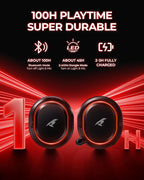 Wireless Gaming Headset， 7.1 Surround Sound， 2.4Ghz USB Gaming Headphones - Image 3
