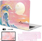 Compatible with 2018 2019 2020 2021 MacBook Air 13 inch Case M1 A2337 A2179 by LCMOCICO