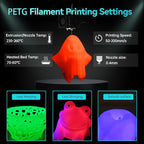 SUNLU PETG Glow in The Dark Filament Bundle, Luminous PETG 3D Printer Filament - Image 4