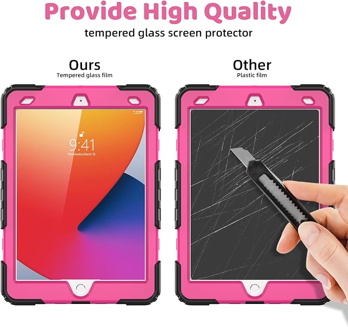 BLOSOMEET Case for iPad 9th Generation 2021 10.2 Inch - Image 2