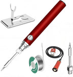Portable soldering iron, 1100 mAh battery, rechargeable, suitable by ElectronicRepairFlagshipSto