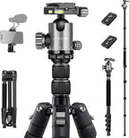 JOILCAN Tripod for Camera, Heavy Duty Travel Tripods for Spotting Scope by JOILCAN