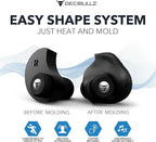 Decibullz Professional Moldable Earplugs, Noise Cancelling Earplugs, Concert - Image 3