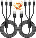 IDISON Multi Charging Cable, 3 in 1 USB Charging Cable by MPATIBY