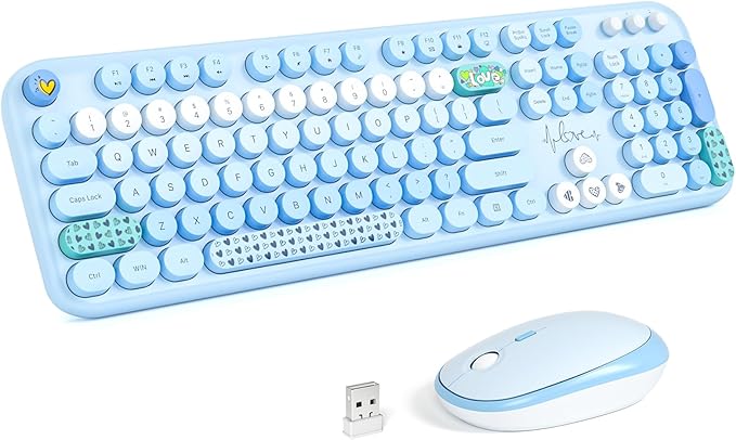 KNOWSQT Wireless Keyboard and Mouse Combo by KNOWSQTKeyboardMouse