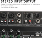 Dj Mixers, 4 Channel Audio Mixer, Sound Board - Image 4
