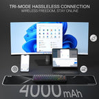 Redragon K724 PRO Wireless Gasket Gaming Keyboard w/Hype 1.14’’ TFT Screen & - Image 6
