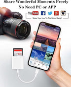 Apple Lightning to SD & TF Card Dual Slot Reader - Image 2