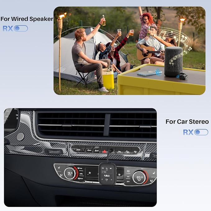 1Mii SafeFly Min+ Bluetooth Transmitter and Receiver, Supports to 2 - Image 4