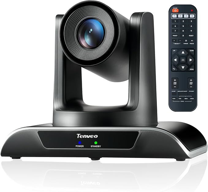 Tenveo 20X Optical Zoom PTZ Conference Room Camera, USB3.0/HDMI FHD 1080P 60FPS by Tenveo
