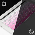 Allinside Pink Ombre Keyboard Cover Skin - Image 4