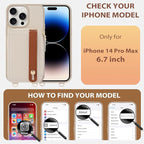 LAMEEKU for iPhone 14 Pro Max Wallet Case - Image 6