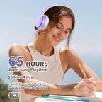 Uliptz Wireless Bluetooth Headphones, 65H Playtime, 6EQ Sound Modes, HiFi - Image 5