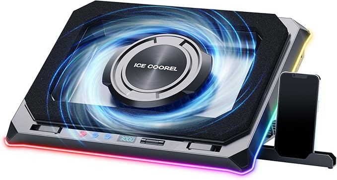 ICE COOREL Gaming Laptop Cooling Pad by ICECOOREL