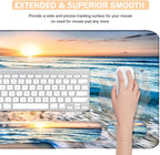 4-in-1 Large Gaming Mouse Pad, Keyboard Wrist Rest Pad & Wrist Support Mousepad - Image 4