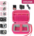 Carrying & Protective Case for Digital Camera, AbergBest 21 Mega Pixels 2.7" - Image 2