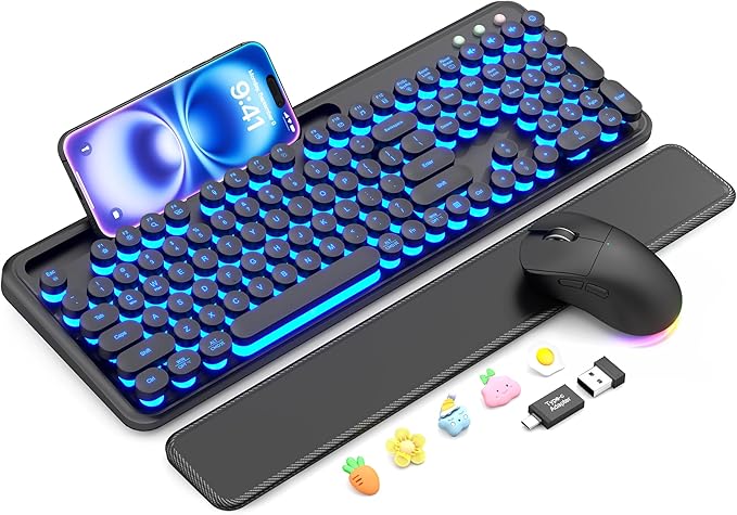 Wireless Keyboard and Mouse Combo by SABLUTE