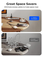 LISEN Multi Charging Cable, 3 in 1 Charging Cable, Retractable Car Charger - Image 5