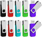 Aiibe 32GB USB Flash Drive 10 Pack 32 GB Flash Drives USB 2.0 Memory Stick by Aiibe