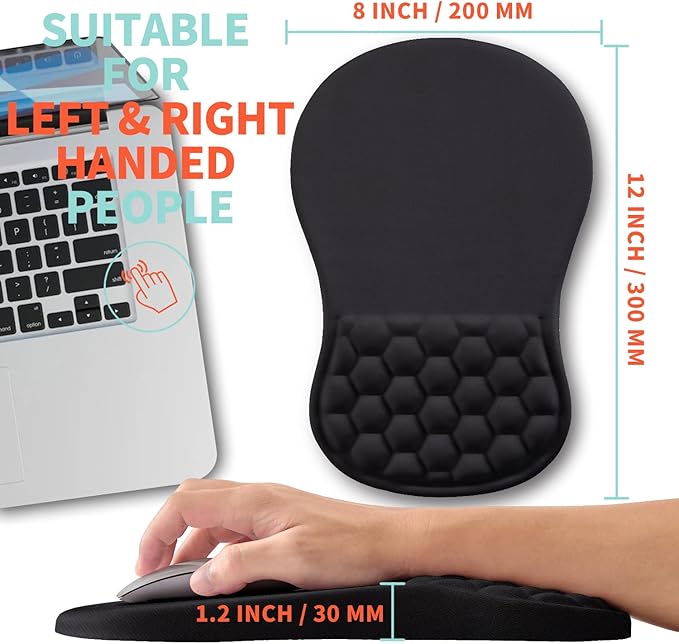 Ergonomic Mouse Pad Wrist Support - Image 5