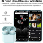 TOZO T6 Wireless Earbuds, Stereo Sound in Ear Headphones, 50 Hours Playtime - Image 3