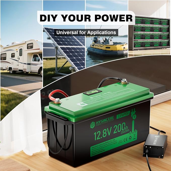 12V 200Ah LiFePO4 Lithium Battery - Image 9