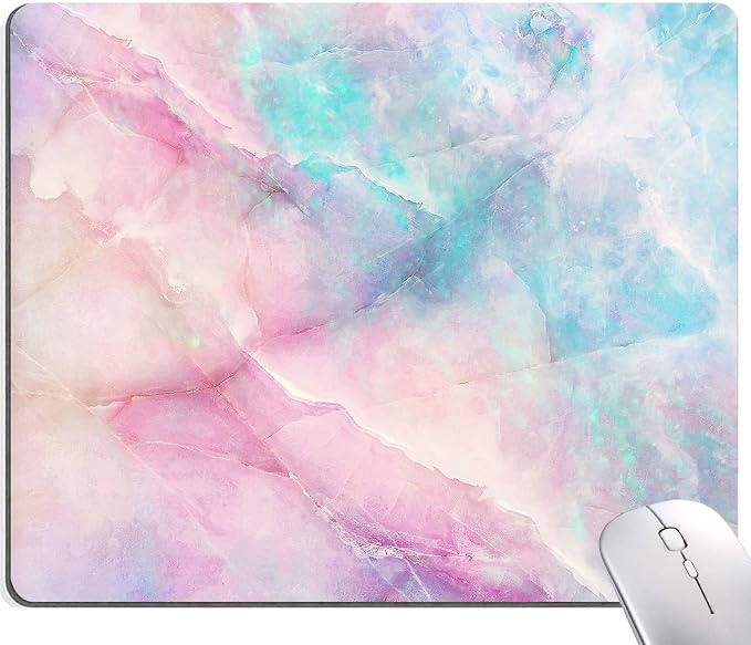 Mouse Pad, Premium-Textured Mouse Mat, Non-Slip Rubber Base Mousepad by KUOSGM