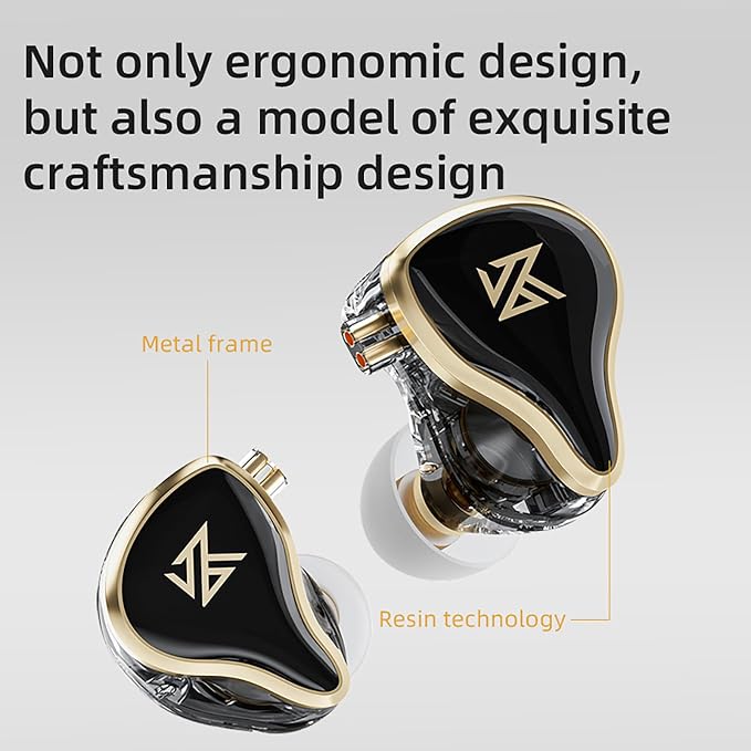 CCA KZ ZAS in Ear Monitor Headphones 16 Units 7BA 1DD Hybrid Drivers HiFi IEM - Image 7