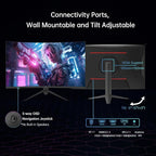 KTC 32 Inch FHD 1080p Curved Gaming Monitor - Image 5