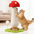 Cat Scratching Post for Indoor Cats, Cat Toys Scratcher Sisal Cat Scratch Posts - Image 3