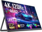 UPERFECT Portable Monitor 4K 120HZ QLED 17.3" | 0.1ms Gaming Monitor, 500 Nits by UPERFECT