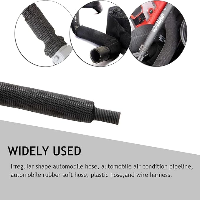 Heat Shrinkable Braided Sleeving 2:1 Ratio- Abrasion Protection Flexibility - Image 8