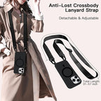 for iPhone 15 Pro Case with Lanyard, Crossbody Phone Case with Neck Strap - Image 5
