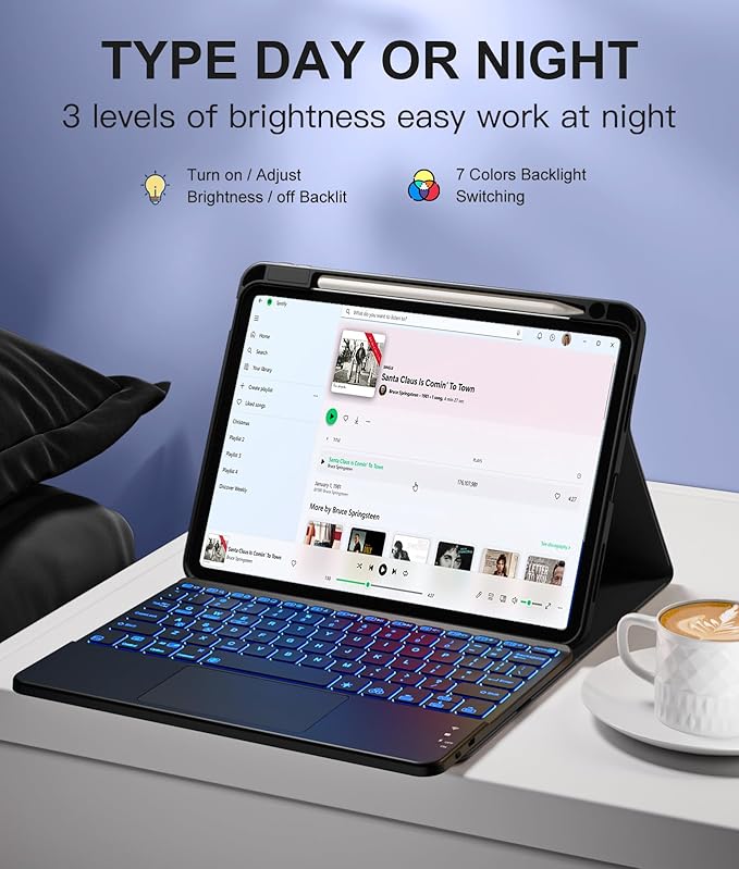 Compatible with iPad Air 11 Inch & Air 5th/ Air 4th Generation Case with - Image 5