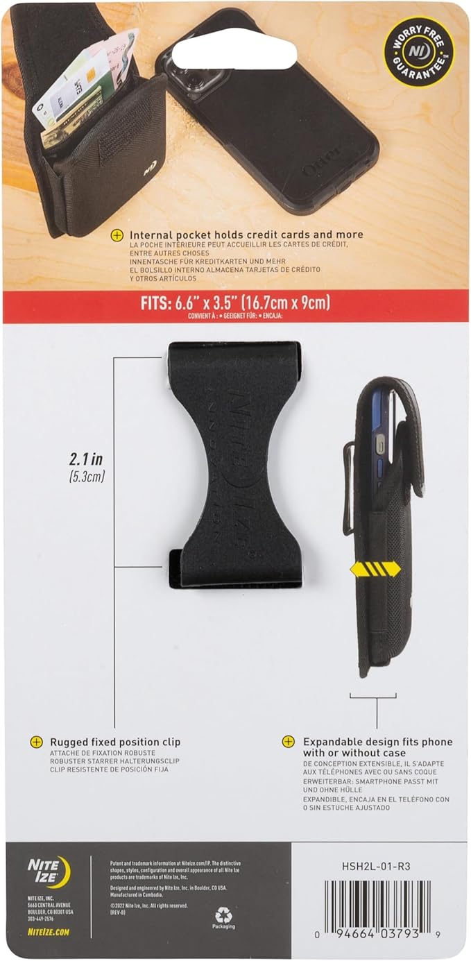 Nite Ize Clip Case Hardshell Universal Rugged Holster - Image 6