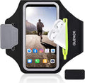 GUZACK Running Armband for iPhone 16 15 14 13 Pro Max, Galaxy S25 S24 S23 S22 by GUZACK