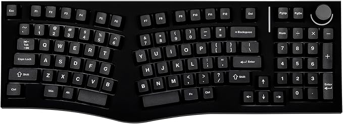 Feker Alice98 Ergonomic 98 Keys Custom Mechanical Keyboard, VIA Programmable by MechLands
