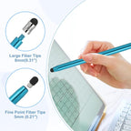 PATIKIL 5 Pcs Stylus Pens for Touch Screens, 2 in 1 High Sensitivity Universal - Image 3