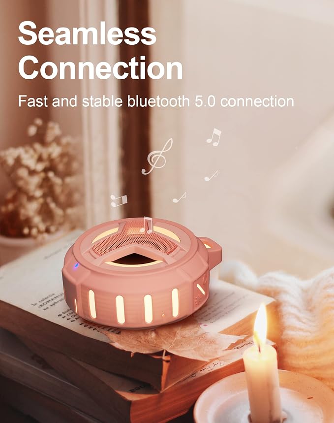EBODA Bluetooth Shower Speaker, Waterproof Portable Wireless Speakers - Image 5
