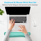 Dapesuom Enlarge Keyboard Wrist Rest Pad, Cute Memory Foam Wrist Rest - Image 7
