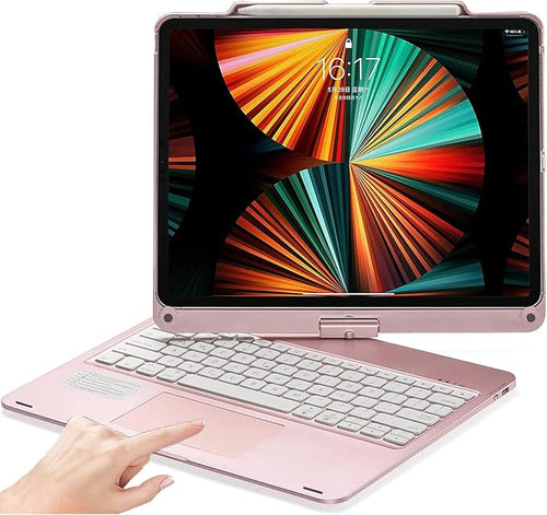 360° Rotatable Keyboard Case for iPad Air 13 inch/Pro 12.9 by PboyiqiS