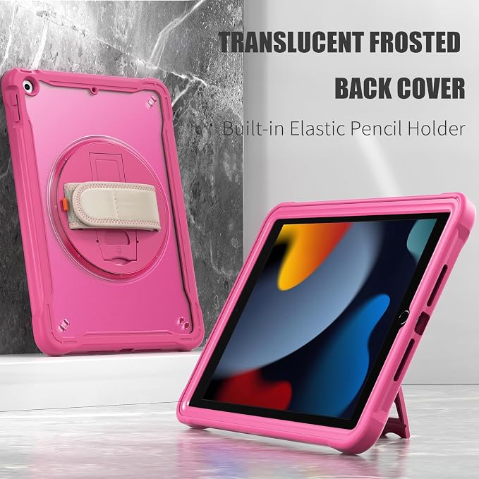 ZenRich Clear Case for iPad 9th/8th/7th Generation 10.2 inch 2021/2020/2019 - Image 7