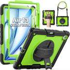 SEYMAC for iPad Air 13 Inch Case M3 2025/ M2 2024, Heavy Duty Shockproof by SEYMAC